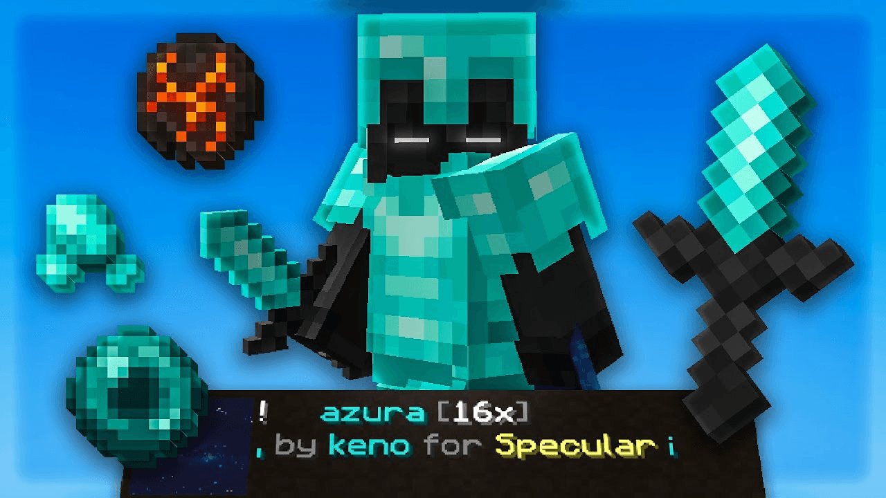 Azura 16x resource pack preview