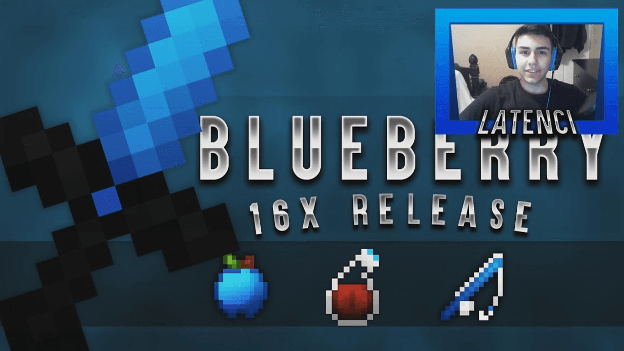 Blueberry 16x resource pack preview