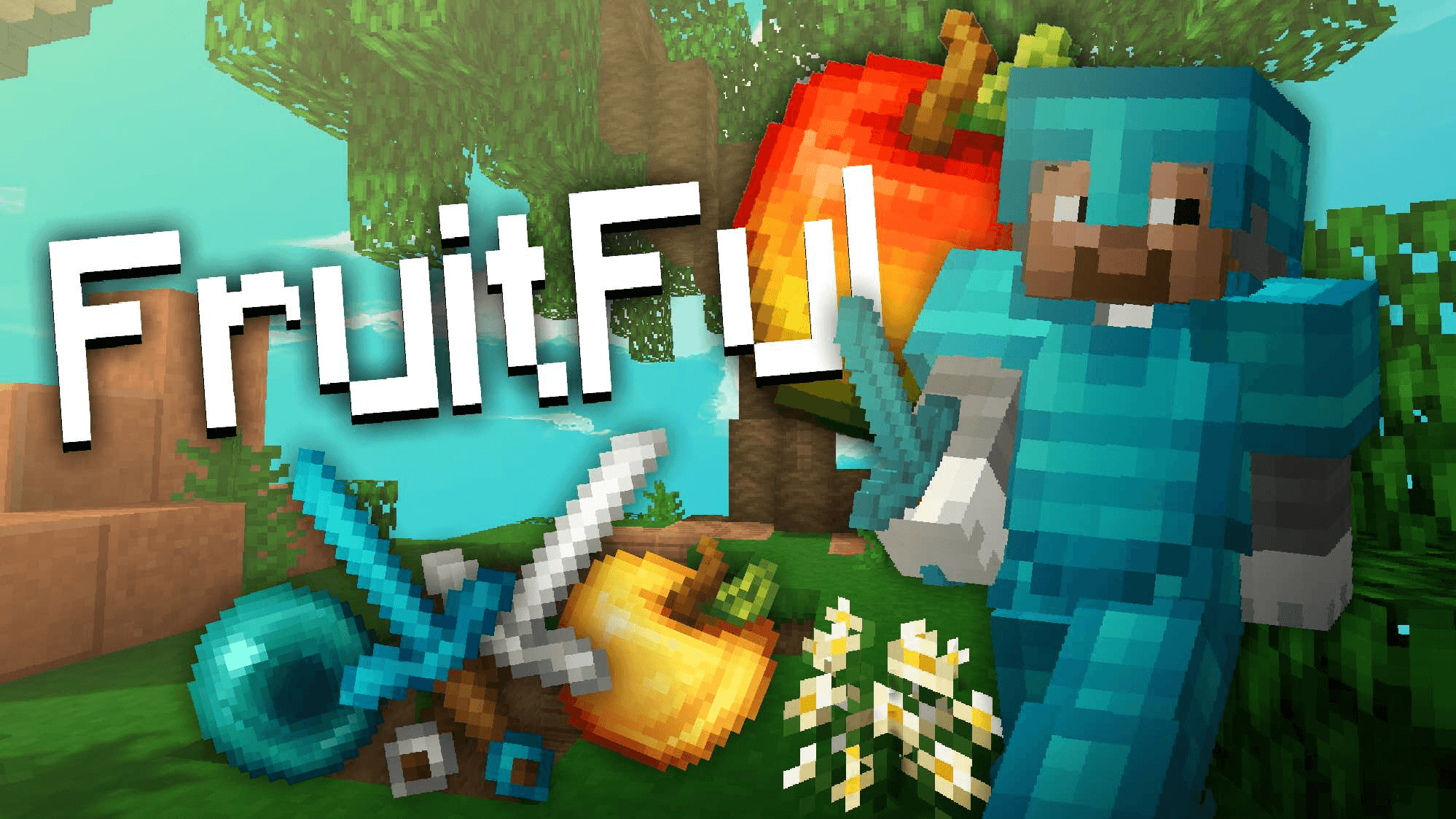 Fruitful 32x resource pack preview