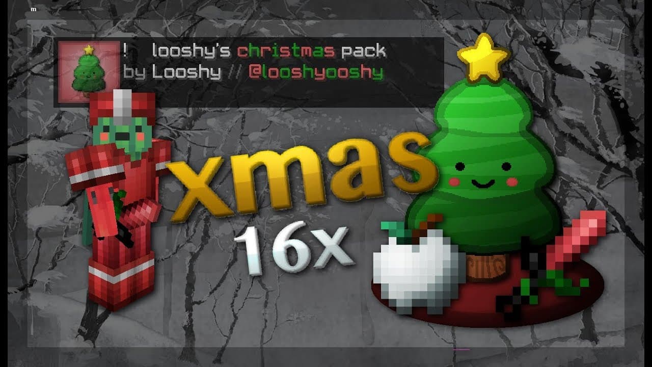 looshy christmas pack resource pack preview