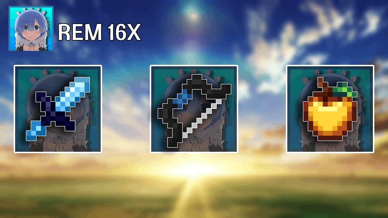 REM 16x resource pack preview